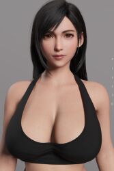 tifa lockhart from final fantasy by puzz3d