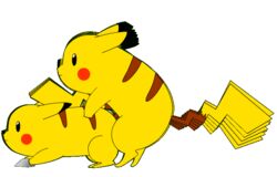 animated black_eyes black_nose buggery color fur furry furry_ears furry_only furry_tail male male_only multiple_males nintendo no_humans nude open_eyes pikachu pointy_ears pokémon_(species) pokemon pokemon_(species) sex side_view tail transparent_background yaoi yellow_fur