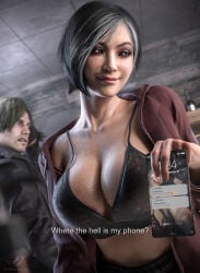 1girls 3d ada_wong ada_wong_(adriana) asian asian_female big_breasts breasts female huge_breasts jokar resident_evil resident_evil_2 resident_evil_2_remake resident_evil_4 resident_evil_4_remake tagme thick_thighs voluptuous wide_hips leon_scott_kennedy resident_evil_9:_requiem
