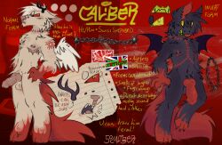 anthro antlers berger_blanc_suisse blood bodily_fluids cal_(malborocat) canid canine canis domestic_dog facial_piercing furgonomic_piercing furgonomics genitals herding_dog hi_res horn knot knotted_penis malborocat male mammal mastectomy_scar model_sheet muzzle_piercing nipple_piercing nipples nose_piercing pastoral_dog penis piercing reference_image scar solo trans_(lore) trans_man_(lore) wings