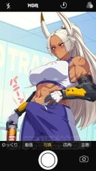 mirko from boku no hero academia by mikoyan