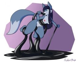2018 anthro arm_grab big_tail biped blue_body body_invasion breasts canid canine cheek_bulge cheek_tuft curling_toes double_penetration duo facial_tuft feet female forced forced_oral forced_vaginal fox hair hand_on_tentacle hime_cut ink_creature long_hair mammal medium_breasts oral oral_penetration penetration possession rape resisting rubbermage sex simple_background small_nipples suspended_via_tentacles suspension tail tentacle_around_leg tentacle_around_torso tentacle_creature tentacle_from_pussy tentacle_grab tentacle_in_mouth tentacle_penetration tentacle_rape tentacle_sex tentacles thick_thighs tuft vaginal wide_hips