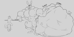 animal_genitalia anthro balls big_balls big_muscles bodily_fluids cock_vore cum cum_drip dripping genital_fluids genitals hewge hi_res huge_balls huge_muscles hyper hyper_balls hyper_genitalia kangaroo licking licking_lips macropod male male_pred mammal marsupial mass_vore multiple_prey muscular muscular_male penile penis sheath size_difference tongue tongue_out vore