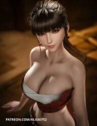 3d 3d_animation ai_generated alisai752 animated animation big_breasts eve_(stellar_blade) huge_breasts stellar_blade tagme video