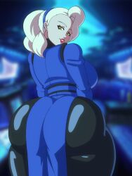 animated ass ass_bigger_than_head ass_focus ass_squish ass_wobble big_ass blonde_female blonde_hair bouncing_ass bouncing_breasts bouncing_butt breasts commission commissioner_upload drawingstiv fat_ass female gigantic_ass grabbing_ass grabbing_own_ass margaret_(persona) megami_tensei older_female persona persona_4 presenting presenting_ass presenting_hindquarters shaking_ass showing_off smile smirk smug smug_face spanking spanking_ass spanking_own_ass tagme thick thick_ass twerking twerking_at_viewer video voluptuous_female wobbling_ass