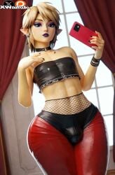 1boy 1femboy abs ai_generated animated ass blonde_hair blue_eyes boy_wife crop_top female femboy feminine feminine_male femsub gay girly link link_(breath_of_the_wild) male male_focus male_only nintendo painted_nails sissy solo tagme the_legend_of_zelda thick thick_ass thick_boy thick_thighs video xwaifuai yaoi