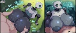1boy 1girls 2d big_ass big_breasts dialogue dreamworks dreamworks_animation dumptruck_ass fembot forest huge_breasts large_ass large_breasts mommy mommy_dom mommy_kink penetration plap pov robot robot_girl roz_(the_wild_robot) text the_wild_robot thick_ass thick_thighs tibbs tibbs_arts universal_pictures universal_studios voluptuous_body