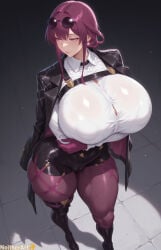 kafka (honkai: star rail) from honkai: star rail by neitherart