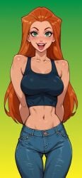 ai_generated paulinebabe sam_(totally_spies) tagme totally_spies