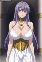 ai_generated aindroidparanoid ass big_ass big_breasts big_butt busty curvy cute dress fat_ass female female_only gigantic_breasts goddess greek_clothing greek_female greek_goddess greek_mythology green_eyes hips huge_ass huge_breasts large_ass large_breasts legs long_hair massive_breasts narrow_waist purple_hair saint_seiya:_the_lost_canvas sasha_(saint_seiya) slim_waist stable_diffusion thick_ass thick_thighs voluptuous waist wide_hips