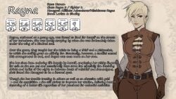 1girls character_sheet cherry-gig dungeons_and_dragons rayna_(cherry-gig) tagme text tomboy