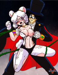 1girls bishoujo_senshi_sailor_moon bondage breasts clothing helpless imminent_rape mamoru_chiba medium_breasts pale-skinned_female pale_skin panties sailor_iron_mouse shadow_galactica short_hair smooth_skin tagme torn_clothes tuxedo_mask vcampan villainess white_hair