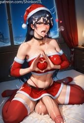 1futa 1futanari ahe_gao ahe_gao ai_generated bambietta_basterbine bedroom big_ass big_balls big_butt big_nipples big_penis black_eyes black_hair bleach bleach:_the_thousand-year_blood_war blush blush breasts choker cum cum_dripping cum_on_balls cum_on_breasts cum_on_face cum_on_hair cum_on_penis cum_splatter ejaculation elbow_gloves erect_nipples excessive_cum eyes_rolling_back flaccid flaccid_penis futa_only futanari futanari gesture gloves hair heart heart_gesture heart_symbol huge_balls huge_cock huge_cock huge_nipples jewelry large_breasts large_penis long_hair medium_breasts motion_lines navel penis petite petite_body puffy_nipples santa_bikini santa_costume santa_hat shinkoritl sitting skirt solo solo_focus solo_futa spread_legs steamy_breath thighhighs toned tubetop veiny_penis