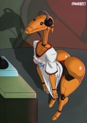 b1 battle droid from star wars by waladeci
