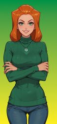 ai_generated paulinebabe sam_(totally_spies) tagme totally_spies