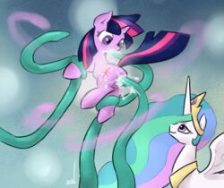 friendship_is_magic my_little_pony ponchuzn princess_celestia_(mlp) smooth_skin twilight_sparkle_(mlp)