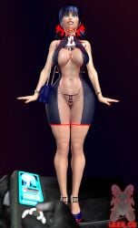 1girls 3d alternate_costume blue_eyes blue_hair body_modification drone female femsub glowing_eyes happy_trance high_heels ibex-cg marinette_dupain-cheng mind_control miraculous_ladybug ping pov pov_dom remote_control robot robotization smile standing standing_at_attention tech_control