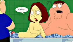 chainmale chris_griffin family_guy female human male meg_griffin peter_griffin