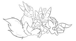 eeveelution flareon freebre fur furry_ears furry_tail nintendo pokémon_(species) pokemon pokemon_(species) sylveon tail umbreon