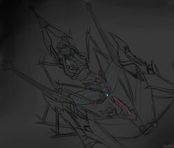 airachnid anal arachnid arcee arcee_(prime) bondage dildo female female/female futanari gag intersex machine multi_arm multi_limb nipples penis pussy restrained robot spider spread_legs tagme tied_up transformers transformers_prime