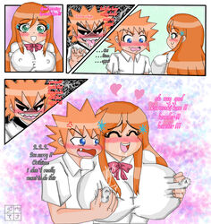 bleach dxoz female ichigo_kurosaki inoue_orihime tagme