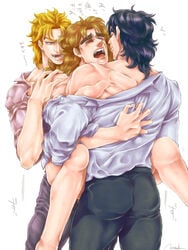 dio_brando erakan jojo's_bizarre_adventure jonathan_joestar male male_only multiple_males phantom_blood robert_edward_o_speedwagon tagme yaoi