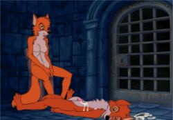 1boy 1girls animated anthro breasts canine cum cum_on_ground cum_on_self cumshot disney female footjob fox fur furry furry_only gadonstriom lowres maid_marian male male/female mammal naked nude penis pussy robin_hood_(character) robin_hood_(disney) straight tagme tail testicles