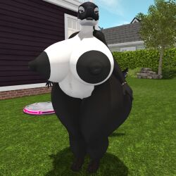 big_ass big_breasts breasts bubble_butt female ferialexonar huge_ass huge_breasts nipples orca tagme thick_thighs wide_hips