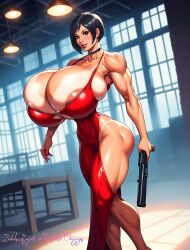 1girls ada_wong ai_generated ass big_ass big_breasts bimbo breasts bust busty capcom chest curvaceous curvy curvy_figure digital_media_(artwork) female female_focus hips hourglass_figure huge_ass huge_breasts human large_ass large_breasts legs light-skinned_female light_skin mature mature_female resident_evil round_ass round_breasts round_butt slim_waist thick thick_hips thick_legs thick_thighs thighs top_heavy top_heavy_breasts voluptuous voluptuous_female waist wide_hips zeblacktiger