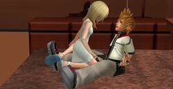 3d disney kingdom_hearts namine nobody_(kingdom_hearts) penis roxas square_enix tagme xnalara