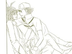 black_and_white cheren_(pokemon) gay pokemon pokemon_bw satoshi_(pokemon) tagme yaoi