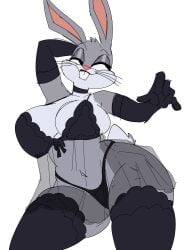 1girls anthro big_breasts bra breasts breasts_bigger_than_head breasts_out bugs_bunny busty busty_female curvaceous curvy curvy_body curvy_female curvy_figure curvy_hips fleshpie669 furry furry_female furry_only genderswap_(mtf) gloves huge_breasts huge_thighs lace lace-trimmed_bra lace-trimmed_thighhighs lace_trim large_breasts lingerie lingerie_bra lingerie_only lingerie_panties lipstick looney_tunes massive_thighs panties pinup rabbit rabbit_girl rule_63 stockings thick_legs thick_thighs thunder_thighs thunderthighs tits_bigger_than_head tits_out variant_set wide_hips wide_thighs