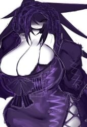 1girls 2026 breasts female female_only fishnet fishnet_legwear fishnet_stockings fishnets fundamental_paper_education miss_circle_(fundamental_paper_education) tagme thighs