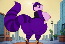 1girls ai_generated animal_humanoid anthro anthro_female big_breasts big_mouth_(tv_series) big_mouth_(universe) big_thighs breasts bust busty bustylove cat_ears cat_tail chest curvaceous curvy curvy_figure dat_ass depression_kitty digital_media_(artwork) dumptruck_ass fat_ass feline feline_humanoid female fur furry furry_breasts furry_ears furry_female furry_tail high_heels huge_thighs human_resources_(netflix) humanoid kitty_beaumont_bouchet large_thighs legs lpurple-skinned_female purple_body purple_fur purple_hair purple_skin thick thick_legs thick_thighs thighs voluptuous voluptuous_female wide_ass wide_hips wide_thighs