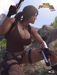 Lara Croft (Angelina Jolie) Rule 34 Image