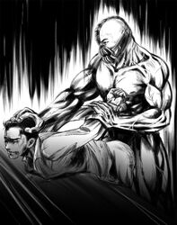 2boys anal bane batman_(series) bent_over biceps boy_rape dc dc_comics forced forced_yaoi gay john_blake male male_nipples male_only monochrome muscles pecs rape restrained the_dark_knight_rises vein wrist_grab yaoi