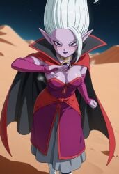 1girls ai_generated arinsu arm_sleeves big_breasts big_tits blush blushing breasts cape collar cute cute_eyes cute_face cute_female cute_smile dollona dr._arinsu dragon_ball dragon_ball_daima dragon_ball_super dragon_ball_z eyeliner female female_only female_solo finger_ring fuchsia_arm_sleeves glind grey_skirt high_heel_boots huge_breasts huge_tits lipstick makeup no_bra purple_body purple_clothes purple_clothing purple_eyes purple_lipstick purple_skin purple_skinned_female red_cape red_eyeliner ring sweat sweatdrop sweating sweating_female sweaty sweaty_body sweaty_breasts sweaty_face sweaty_female tits white_boots white_hair white_hair_female white_high_heels_boots