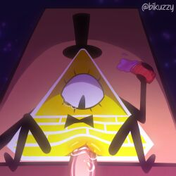 2boys ambiguous_penetration bill_cipher billford gravity_falls human_on_triangle non-human triangle yaoi