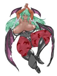 brown clothing dark_skin darkstalkers female kings3552 large_breasts morrigan_aensland succubus