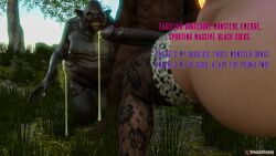 3d ahe_gao ahegao_face big_ass big_nipples big_thighs cow_outfit drooling huge_breasts pregnant sloppyahegao slut slutty_outfit the_witcher_(series) tongue_out yennefer