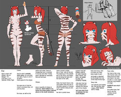 fel kenno_arkkan kennoarkkan model_sheet my_life_with_fel! tagme webcomic