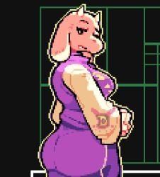 ass breasts ditchu pixel_art sfw toriel toriel_(undertale) undertale undertale_(series)