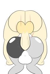 alternate_version_available bent_over black_body gray_body male_on_femboy oc original_character unknown_artist unknown_character