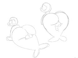 alexdogg_72 ass ass furry seal sketch tagme