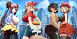 1boy 4girls after_buttjob ai_generated ass assjob big_ass big_butt blush buttjob clothed_female_nude_male clothed_sex covered_assjob covered_buttjob cum cum_between_ass cum_drip cum_in_pants cum_on_ass ejaculation emma_(pokemon) erection female femdom haruka_(pokemon) hot_dogging huge_ass huge_butt humiliation looking_at_viewer looking_back looking_back_at_viewer male matiere_(pokemon) matiere_(pokemon_legends:_z-a) may_(pokemon) mei_(pokemon) multiple_cumshots multiple_ejaculations nintendo no_penetration penis penis_between_ass penis_on_ass pokemon pokemon_bw2 pokemon_legends:_z-a pokemon_rse pokemon_xy pov pov_eye_contact pulling_skirt punishment reverse_cowgirl_position reverse_rape rosa_(pokemon) serena_(pokemon) shorts take_your_pick trembling