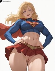 supergirl from dc by opal nemy