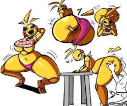 toy chica (fnaf) from five nights at freddy's by dastardlymenace