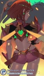 pyra from xenoblade (series) by orlek