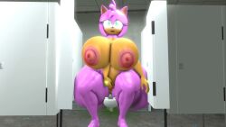 amy_rose bathroom_stall big_breasts big_butt fart female female_ejaculation female_orgasm giantess hyper_ass masturbating puffy_nipples scat sega sonic_(series) sonic_the_hedgehog_(series) sound_warning squirting tagme toilet toilet_use video voretube