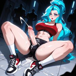 borrowed character from k/da all out series by lunaart